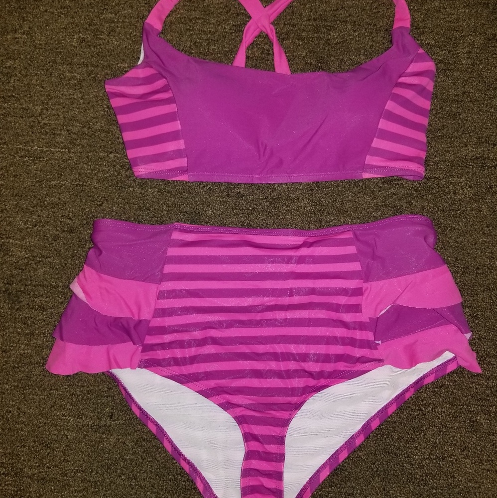 Cheshire Cat Two Piece Bathing Suit